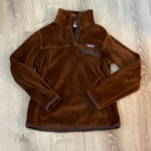 Women's Re-Tool Snap Fleece Pullover Brown M